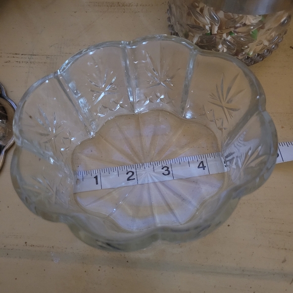 Godinger powder/ trinket box silver and crystal - Picture 10 of 10